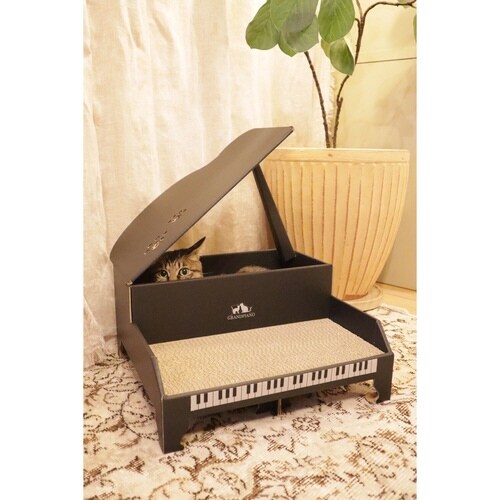 爪とぎ にゃんこグランドピアノ 日本製 猫 ハウス