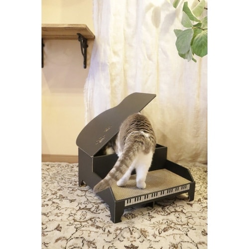 爪とぎ にゃんこグランドピアノ 日本製 猫 ハウス