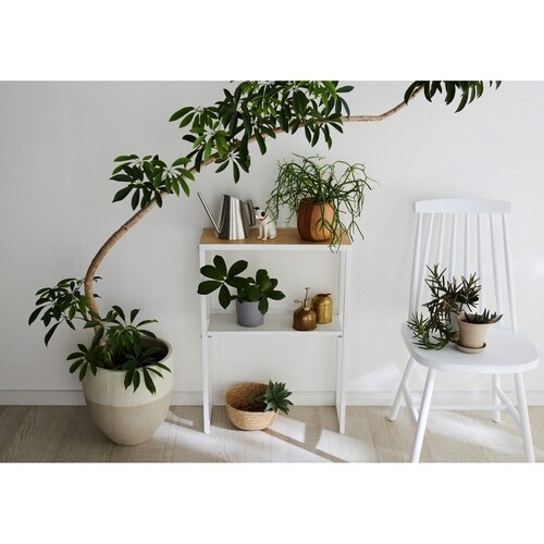 隙間収納 洗面所 洗濯機サイドラック ホワイト