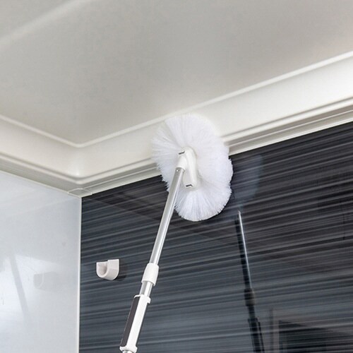 バススポンジ マグネット付き 浴槽洗い 伸縮柄