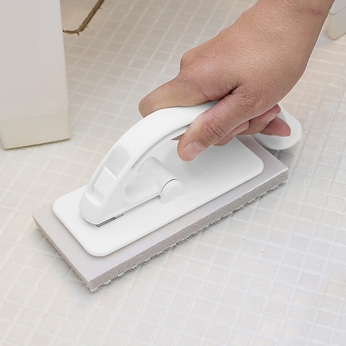 バスブラシ マグネット付き 浴室洗い