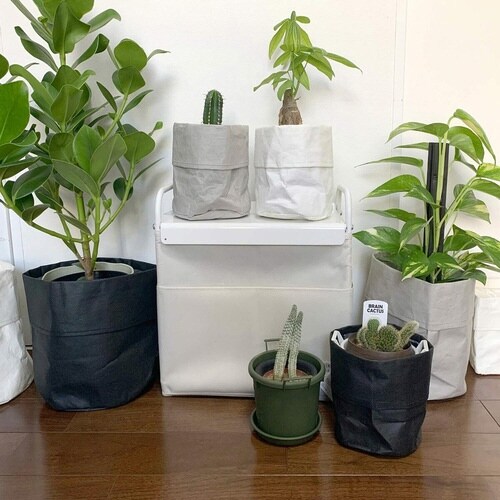 鉢カバー プランターカバー Sサイズ ホワイト