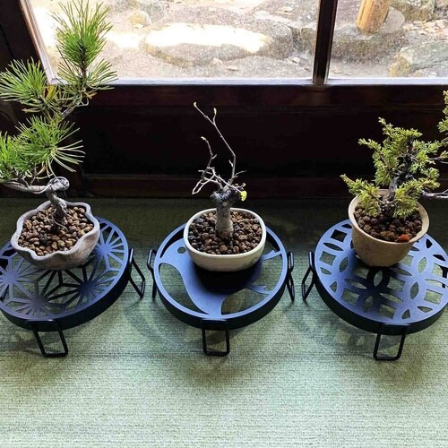 プランタースタンド 和柄プランタースタンド 麻の葉