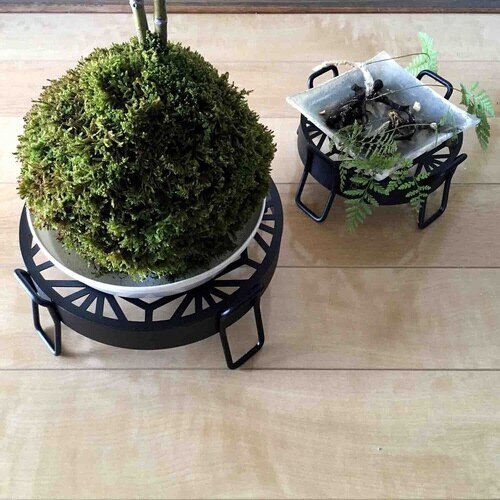 プランタースタンド 和柄プランタースタンド 麻の葉