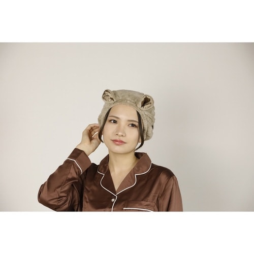 ヘアキャップ カラリ クマ