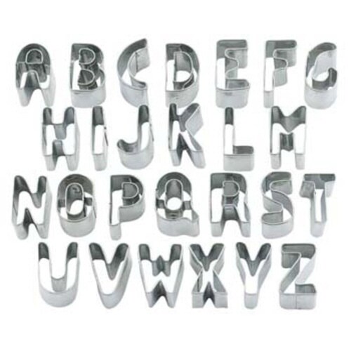 クッキー型 セット アルファベット ステンレス