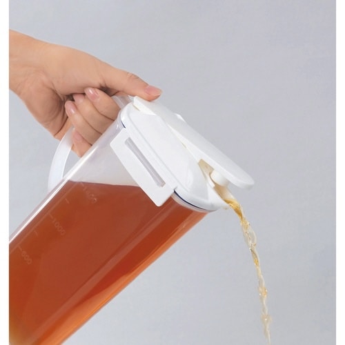 ピッチャー 2L 冷水筒 耐熱 ホワイト