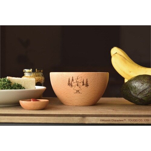 スープボウル 12cm ムーミン 木製 スナフキン