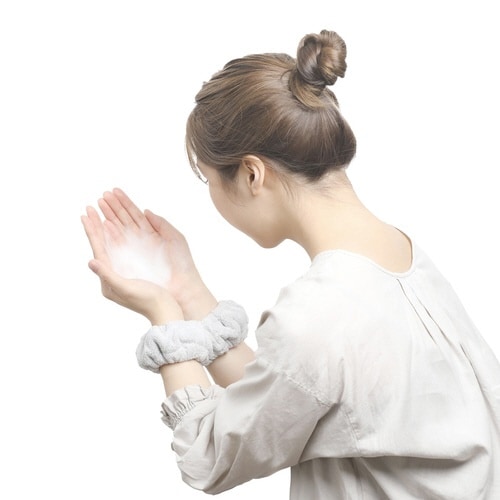 リストバンド 洗顔 マイクロファイバー Qsui