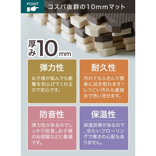 ジョイントマット チョコレート