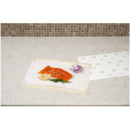 まな板 まな板シートを挟めるまな板 ベージュ