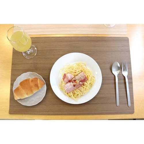 ランチョンマット 50×33cm 大判 ブラウン