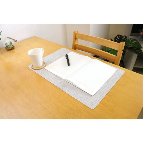 ランチョンマット 50×33cm 大判 グレー
