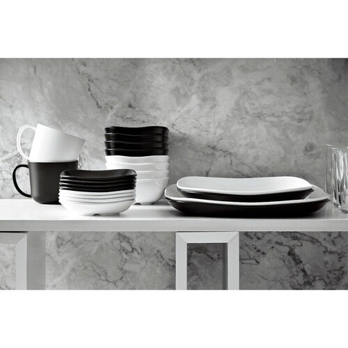 ボウル 12cm モダンスクエア ブラック