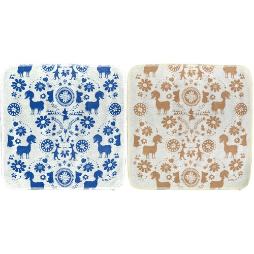 ムーミン キッチンタオル 2枚入 ブルー