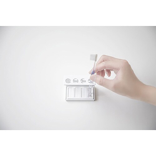 &NE 歯ブラシスタンド ラバストーン ホワイト