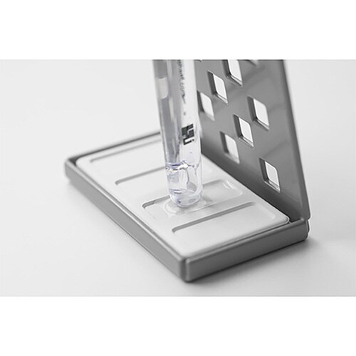 &NE 歯ブラシスタンド ラバストーン グレー