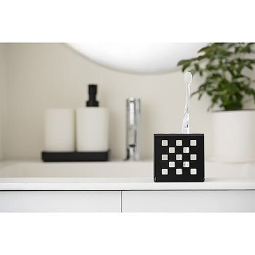 &NE 歯ブラシスタンド ラバストーン ブラック