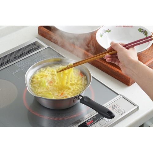 片手鍋 18cm IH対応 ラーメン鍋 日本製