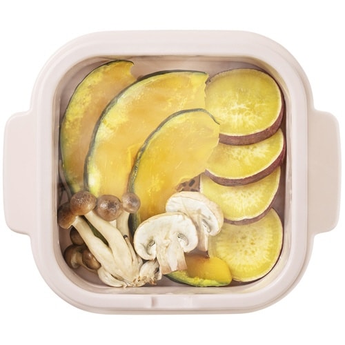 &NE クッキングスチーマー Recopo ピンク