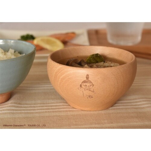 ボウル 11cm M ムーミン 木製 リトルミイ