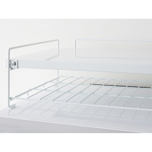 レンジ上ラック レンジ上収納棚 ガード付き