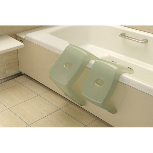 風呂椅子 カラリ karali モーヴグリーン