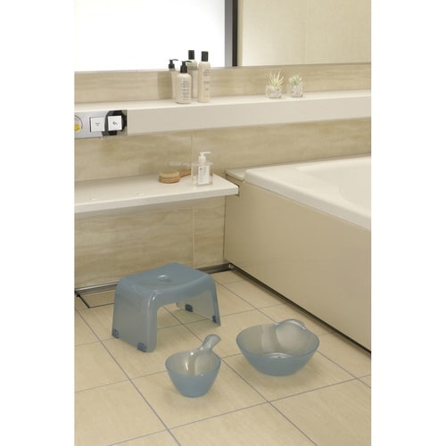風呂椅子 カラリ karali モーヴブルー