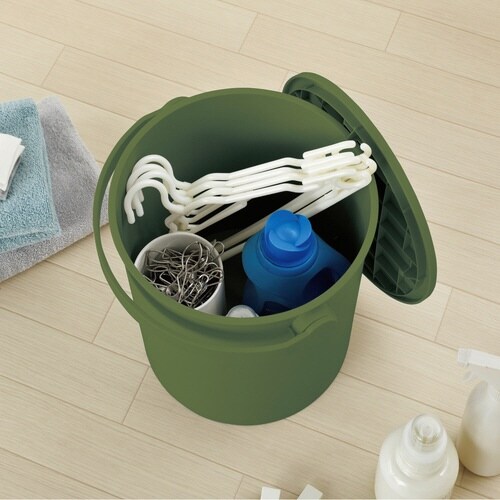 バケツ ふた付き フェルマー 15L グリーン