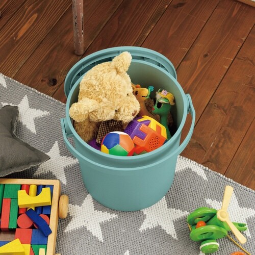 バケツ ふた付き フェルマー 15L ブルー