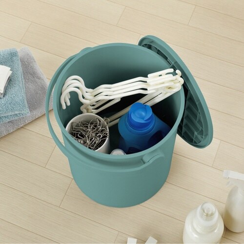 バケツ ふた付き フェルマー 15L ブルー