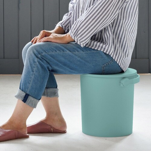 バケツ ふた付き フェルマー 15L ブルー