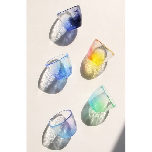 コップ 170ml 空のいろどり ガラス 夕焼け