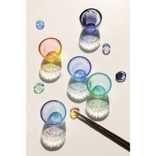 コップ 170ml 空のいろどり ガラス 夕焼け