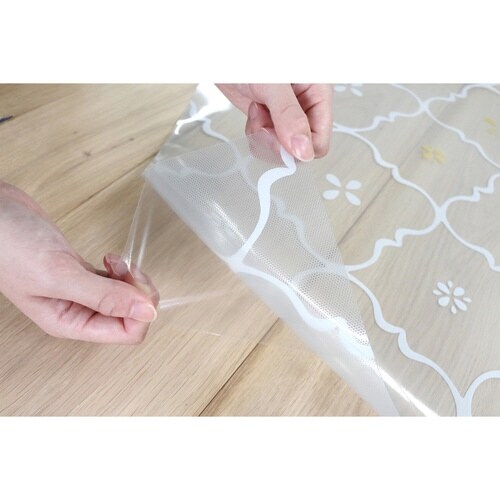 キッチンマット 拭ける 60×120cm タイル