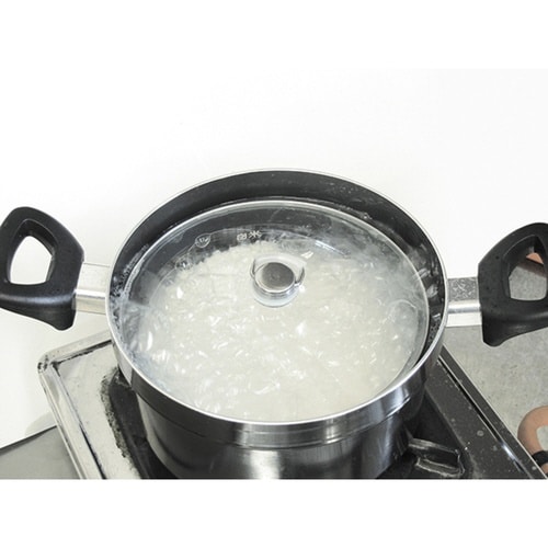 炊飯鍋 5合炊き IH対応 味名人 ガラス蓋付き