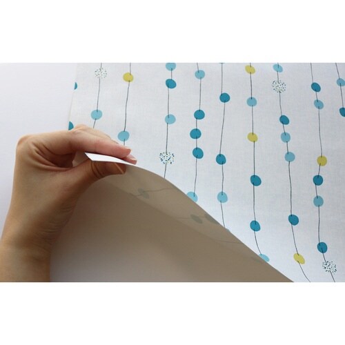 浴室目隠しシート 46×90cm 目隠し ブルー