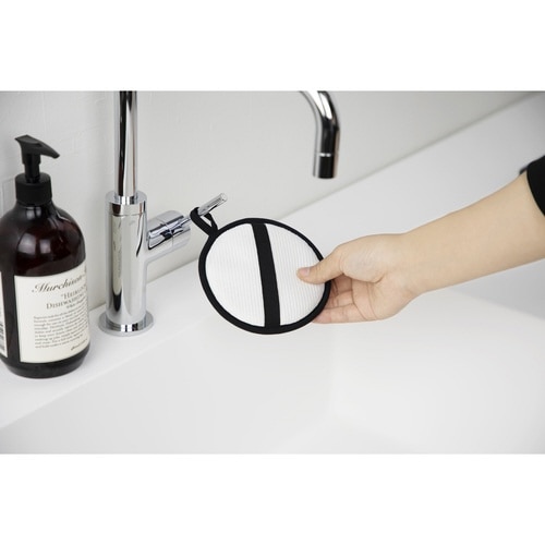 &NE nikii キッチンクロス ブラック