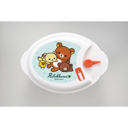 保存容器 リラックマ 電子レンジ容器 丸型 小判型