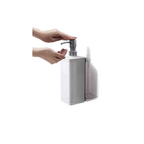 ディスペンサー 壁掛け マグネット クリアホワイト