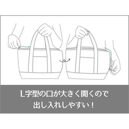 ランチバッグ soretoトートバッグ ネイビー