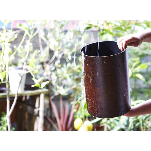 ゴミ箱 6.8L ダストボックスL 木目