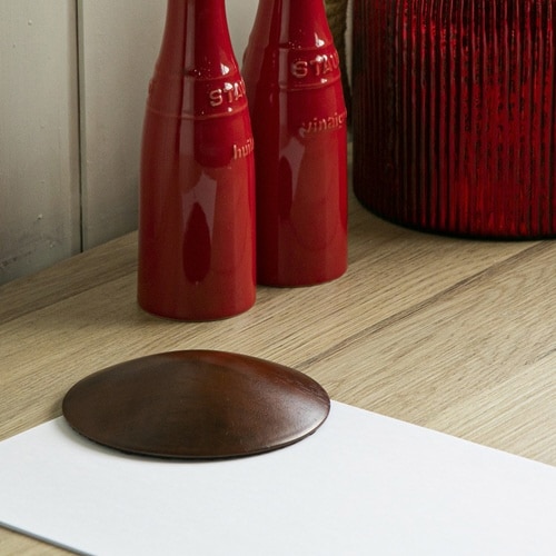 ペーパーウェイト ドアリス マホガニー