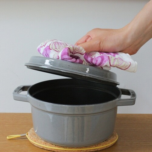 ふきん しあわせ重ねふきん 大判 むらさき玉ねぎ