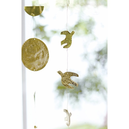 in bloom ブラスハンギングガーランド