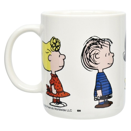 マグカップ 390ml PEANUTS アイボリー