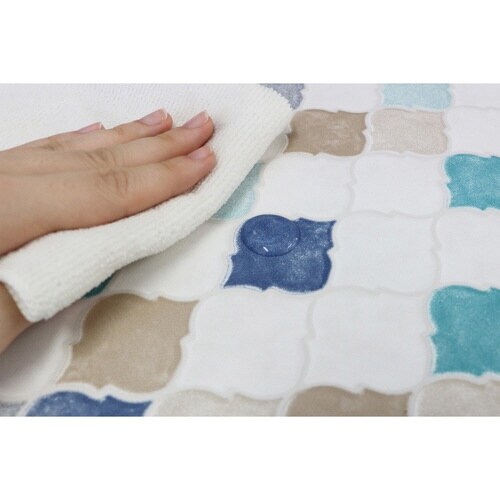 テーブルデコレーション モロッコタイルブルー