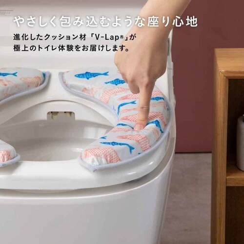 便座クッション マシュマロ サカナ