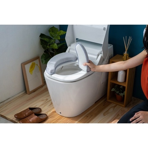 便座クッション 極厚 グレー