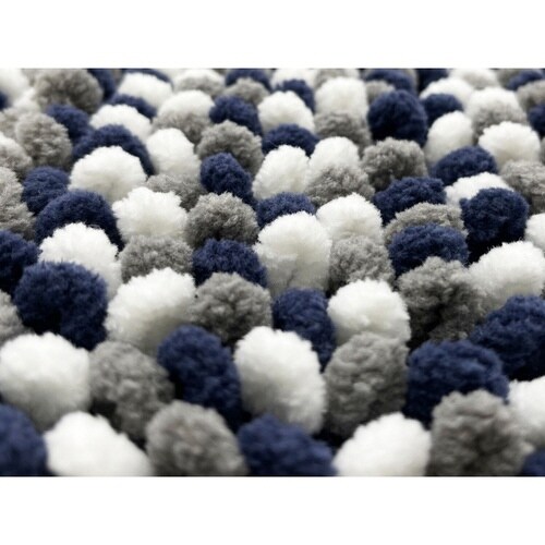 バスマット 40×60cm ネイビー